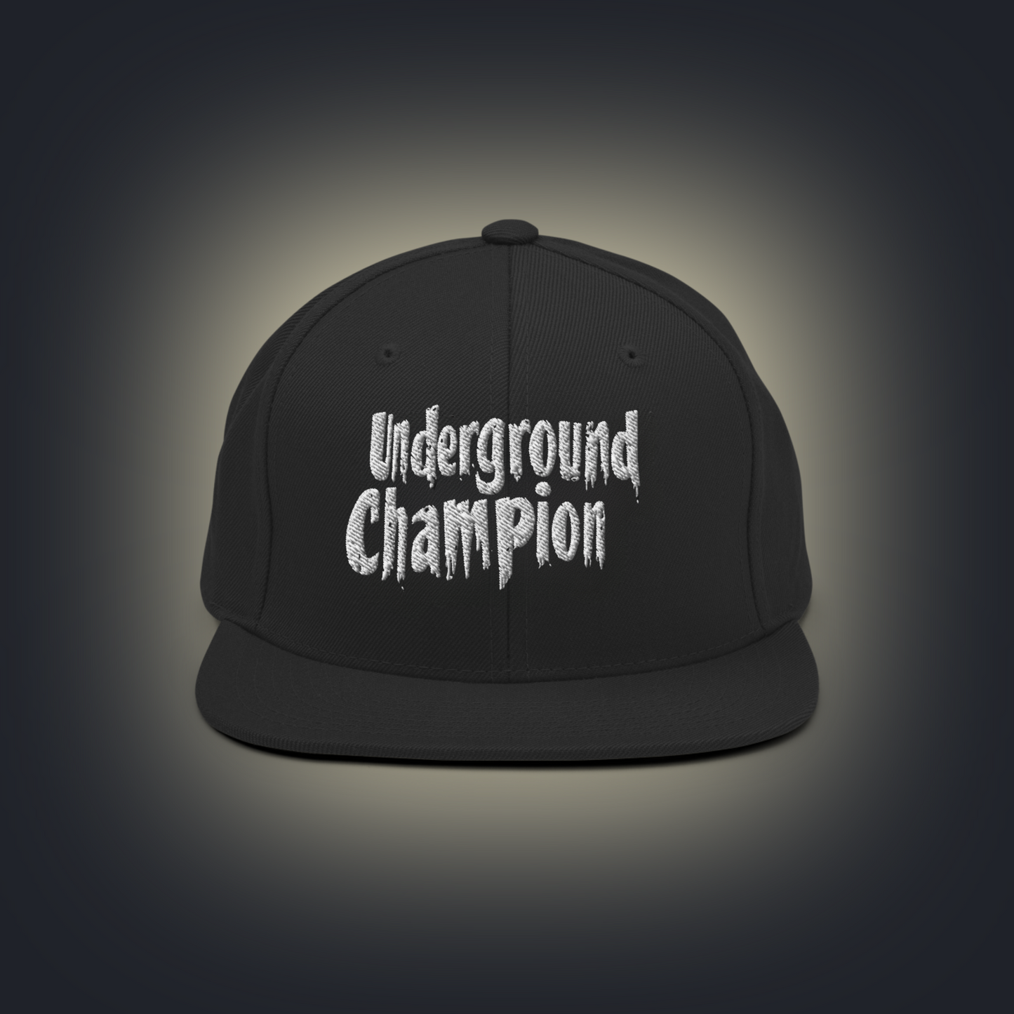 Underground Champion Street Cap Embrodery Series 1