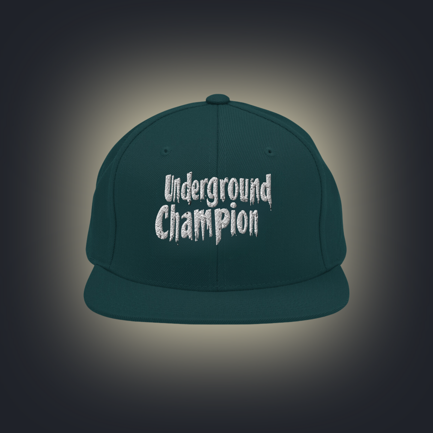 Underground Champion Street Cap Embrodery Series 1